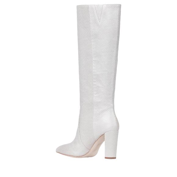 NEW PAIGE women's carmen boot in snake pearl - Picture 2 of 3